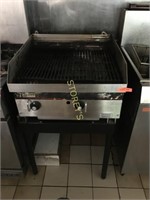 APW 24" Charbroiler w/ Stand
