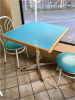 Blue dining Tables - 30 x 30