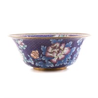 Large Chinese cloisonne enamel bowl