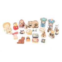 Large assortment of collectible figures