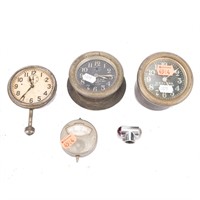 Four gauges and clocks