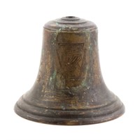 Miniature Pennyslvania Railroad bronze bell