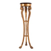 Maitland Smith Neoclassical style giltwood stand