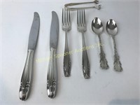 ASSORTED STERLING FLATWARE PIECES