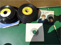 LOT OF 1960's to 1980's '45 RECORDS LOT