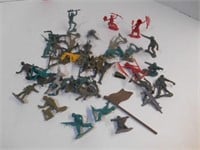 Army Men and Indians