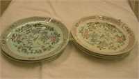 Hand Painted Dinner Plate Lot