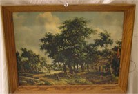 Framed Oil Painting