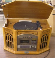 Phonograph Radio Cd Player Cassette Player