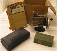 Antique Miniature Singer Toy Sewing Machine