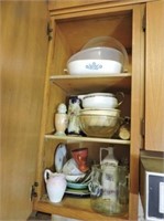 Contents of cupboards,drawers, counter top