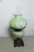 Beautiful antique oil lamp