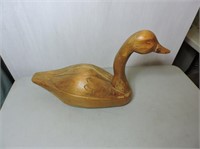 Carved swan