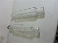 Pair of glass rolling pins