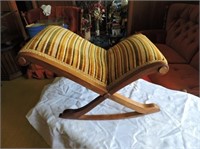 Antique gout stool