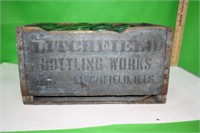 Litchfield Bottling Works, Litchfield ILL. Crate
