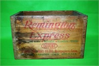 Remington Express Wooden Ammo Box
