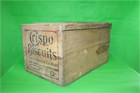 Sawyer Biscuit Company Wooden Box