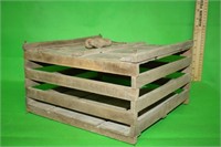 Wooden Egg Crate, 6 1/2" Tall
