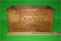 Remington Express Wooden Ammo Box
