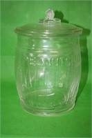 Glass Planters Peanut Jar