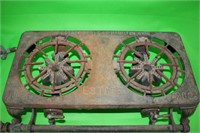 Estate Cast Iron Two Burner Stove Top, No. 202