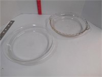 2 PYREX Pie Plates