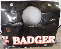 Dirt Track Race Car Hood Sheet Metal WI Badgers