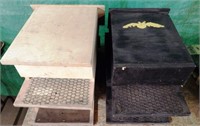 Lot of Four Wooden Bat Houses