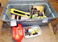 Poulan 2160 Chainsaw - Sharpener - Gas Can & More