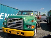 1997 FORD F-SERIES DUAL WHEEL FLAT BED DUMP