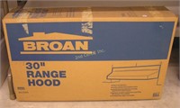 New Broan 30" Range Hood