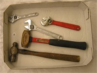 Hammer And Crescent Wrench Lot