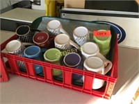 dish Rack w/ Coffee Cups