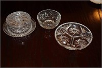 3 Pieces of Pinwheel Crystal
