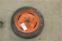 Front Tire off Allis Chalmers C