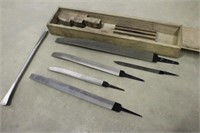 Set of (6) Bearing Scraper Tools in Box