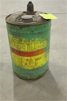 Old Pennzoil Snowmobile Oil Gas Mix Can