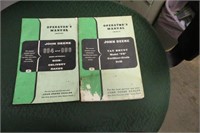 (2) Vintage John Deere Manuals