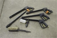 Assorted Power Washer Wands, Unknown Condition