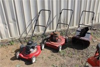 (2) Murray Push Mowers and MTD Yard Machines