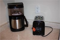 Toaster & Cuisinart Coffee Maker