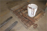 Vintage Tools, Chain Leaf Springs and Tire Iron