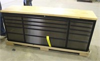 NEW 72" 15-Drawer Tool Storage Cabinet