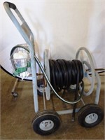 Garden Hose & Hose Reel on Tires