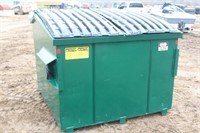 6-Yard Garbage Container, Approx 72"x76"x58"