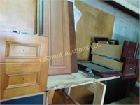 asst cabinet drawers and doors