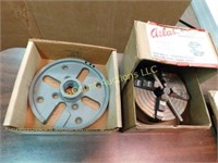 4 jaw chuck & faceplate for Atlas metal Lathe