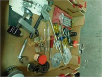 shopsmith lath centering tools, drill bits etc.