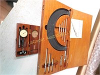 micrometer caliper set, Brown & Sharpe